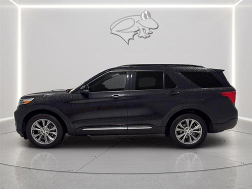 Agate Black 2023 Ford Explorer XLT