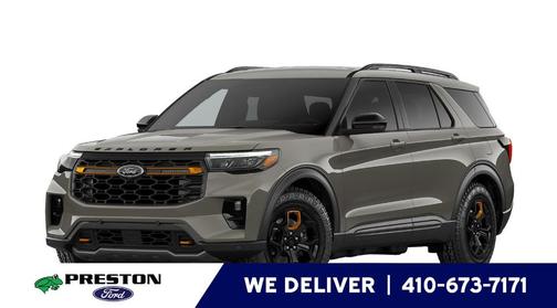 Gray 2026 Ford Explorer Tremor