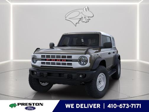 Gray 2026 Ford Bronco Heritage Edition