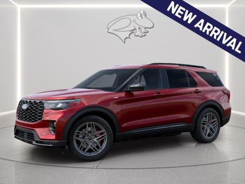 Ruby Red Metallic Tinted Clearcoat 2027 Ford Explorer ST-Line