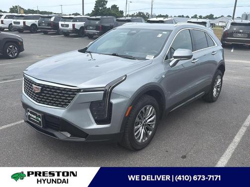 Silver Metallic 2024 Cadillac XT4 Premium Luxury