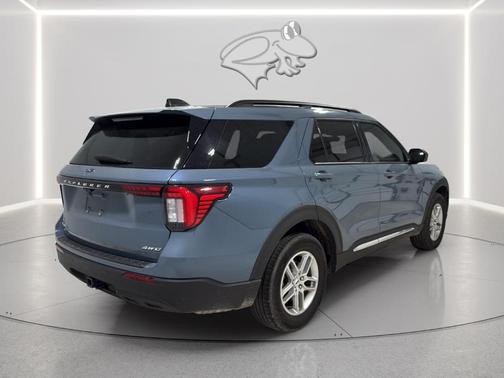 Vapor Blue 2025 Ford Explorer Active