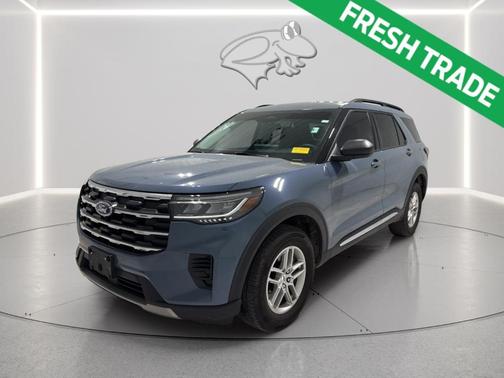 Vapor Blue 2025 Ford Explorer Active