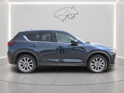 Deep Crystal Blue Mica 2021 Mazda CX-5 Grand Touring Reserve