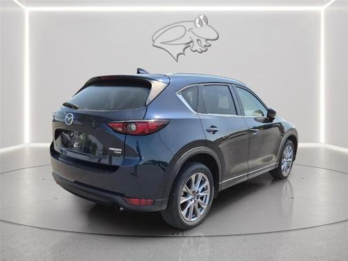 Deep Crystal Blue Mica 2021 Mazda CX-5 Grand Touring Reserve