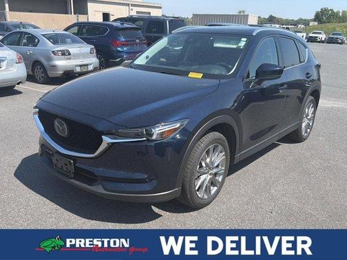 Deep Crystal Blue Mica 2021 Mazda CX-5 Grand Touring Reserve