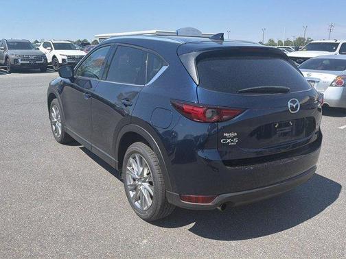 Deep Crystal Blue Mica 2021 Mazda CX-5 Grand Touring Reserve