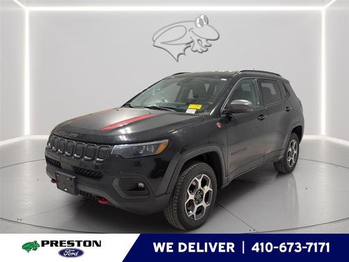 Diamond Black 2022 Jeep Compass Trailhawk