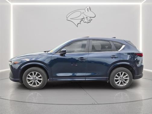 Deep Crystal Blue Mica 2025 Mazda CX-5 2.5 S Preferred Package