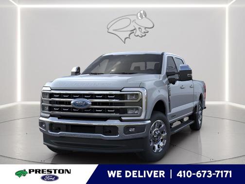 Glacier Gray Metallic 2026 Ford F-250 Lariat