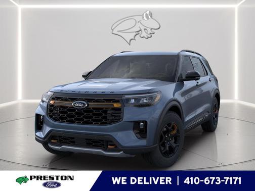 Vapor Blue 2026 Ford Explorer Tremor