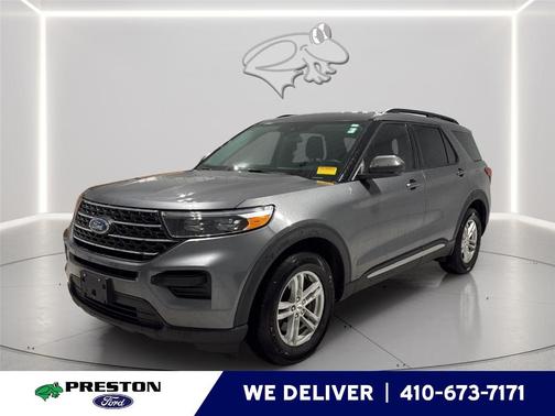 Carbonized Gray 2024 Ford Explorer XLT