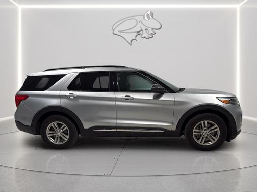 Iconic Silver 2023 Ford Explorer XLT