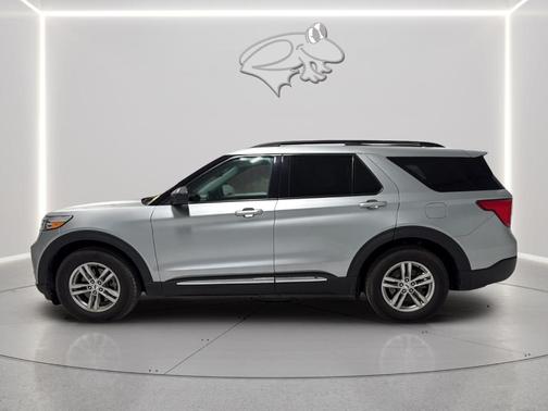 Iconic Silver 2023 Ford Explorer XLT