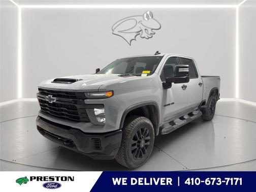 Slate Gray Metallic 2025 Chevrolet Silverado 2500 Custom