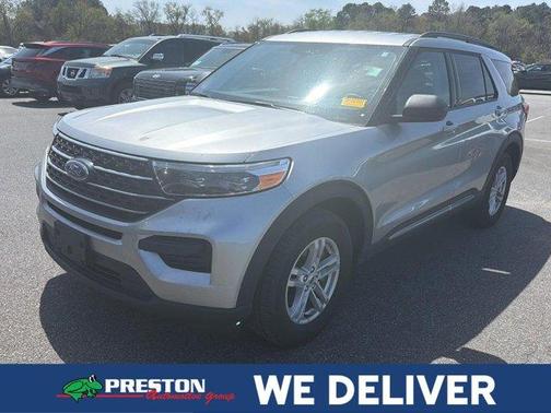 Iconic Silver 2023 Ford Explorer XLT
