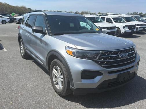 Iconic Silver 2023 Ford Explorer XLT