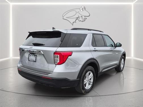 Iconic Silver 2023 Ford Explorer XLT