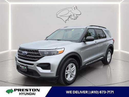 Iconic Silver 2023 Ford Explorer XLT