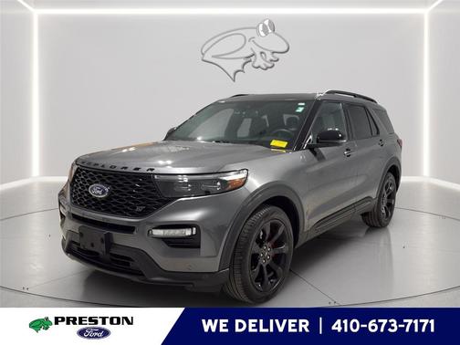 Carbonized Gray 2023 Ford Explorer ST