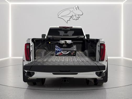 White Frost Tri-Coat 2024 GMC Sierra 3500 Denali Ultimate