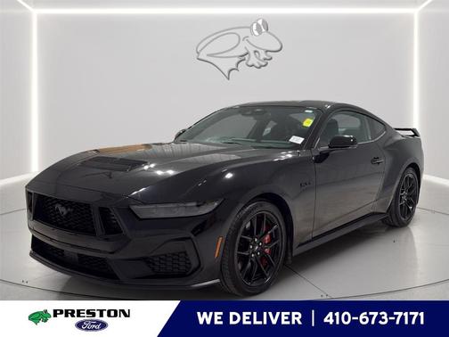 Shadow Black 2024 Ford Mustang GT