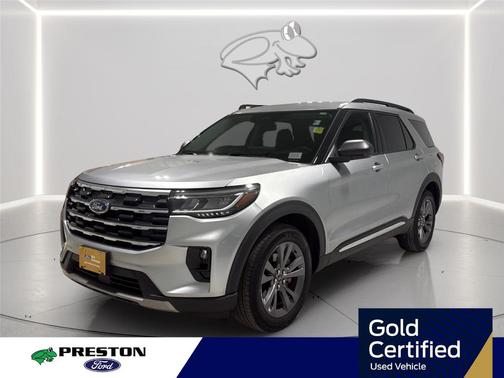 Iconic Silver 2025 Ford Explorer Active