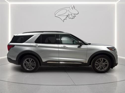 Iconic Silver 2025 Ford Explorer Active