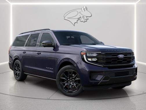 Blue 2027 Ford Expedition Max Platinum