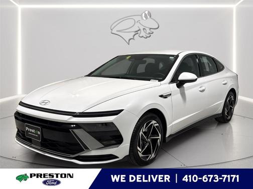 White 2026 Hyundai SONATA SEL Sport