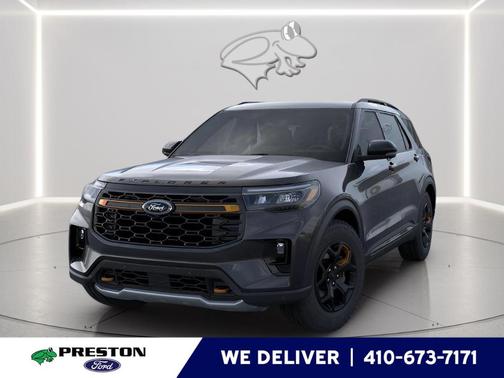 Agate Black 2026 Ford Explorer Tremor