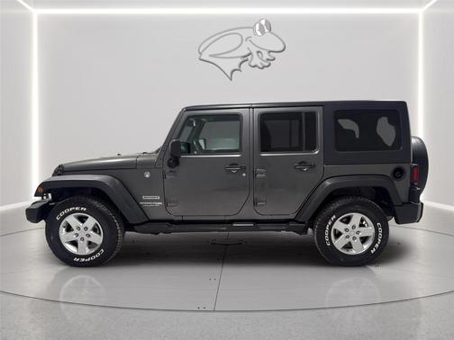 Granite Crystal Clearcoat Metallic 2018 Jeep Wrangler JK Unlimited Sport