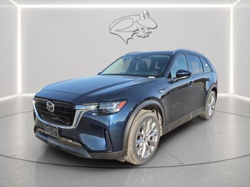 Deep Crystal Blue Mica 2026 Mazda CX-90 Preferred
