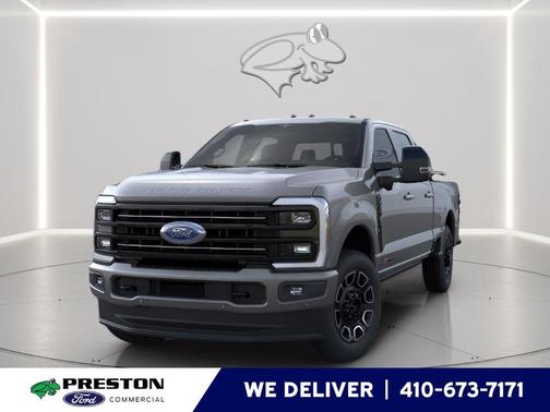 Light Blue Clearcoat Metallic 2026 Ford F-250 Platinum
