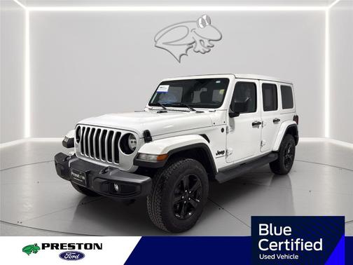 Bright White Clearcoat 2023 Jeep Wrangler Sahara