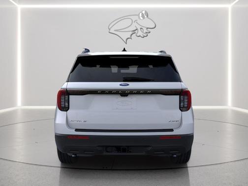 Space White Metallic 2026 Ford Explorer Active