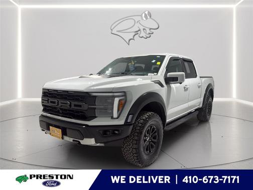 Avalanche Gray 2024 Ford F-150 Raptor