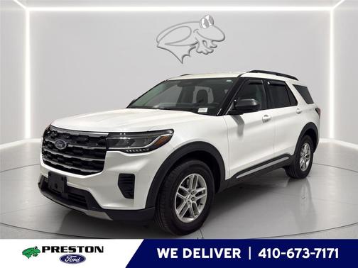 Star White 2025 Ford Explorer Active