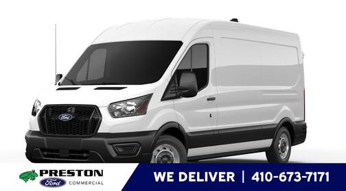 Oxford White 2026 Ford Transit-250 148 WB Medium Roof Cargo