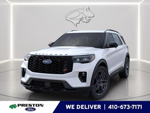 Star White 2026 Ford Explorer ST