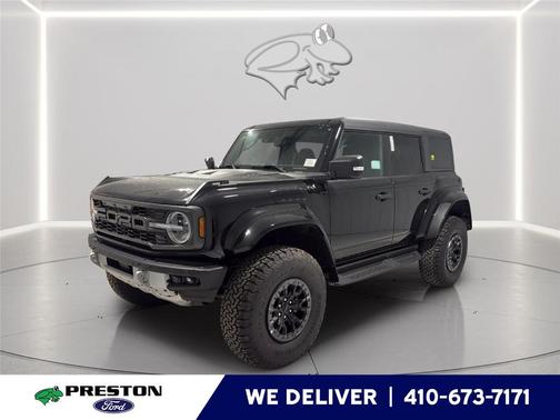 Shadow Black 2026 Ford Bronco Raptor
