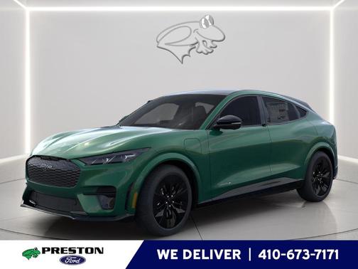 Green 2025 Ford Mustang Mach-E GT