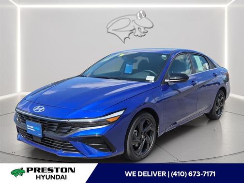 Intense Blue 2026 Hyundai ELANTRA SEL SPORT PREMIUM
