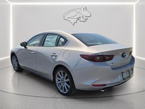 Platinum Quartz Metallic 2026 Mazda Mazda3 FWD w/Preferred Package