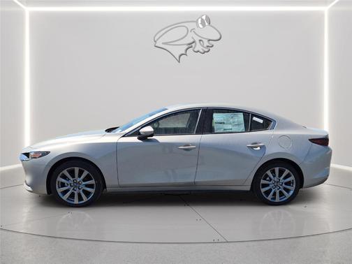 Platinum Quartz Metallic 2026 Mazda Mazda3 FWD w/Preferred Package
