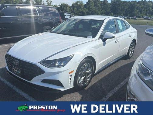 Quartz White 2020 Hyundai SONATA SEL