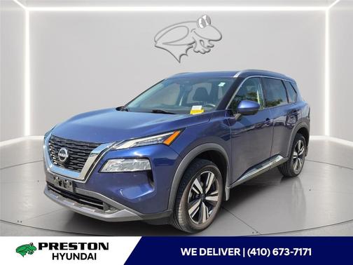 Caspian Blue 2022 Nissan Rogue SL