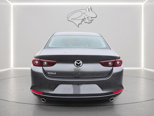 Machine Gray Metallic 2026 Mazda Mazda3 FWD w/Preferred Package