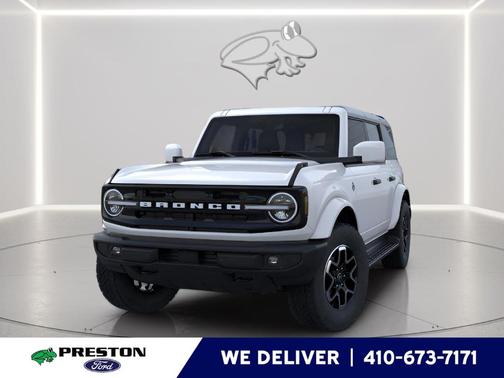 Oxford White 2026 Ford Bronco Outer Banks
