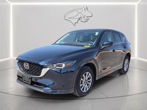 Deep Crystal Blue Mica 2025 Mazda CX-5 2.5 S Preferred Package